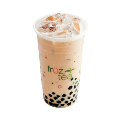Black Milk Tea with Tapioca