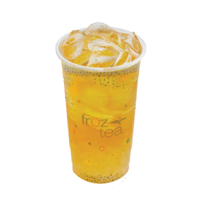 Passionfruit Lime Juice with Aloe Vera, Basil