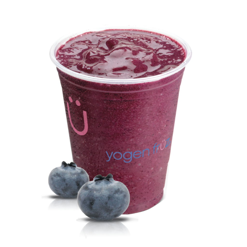 Blueberry Breeze Smoothie Yogen Früz