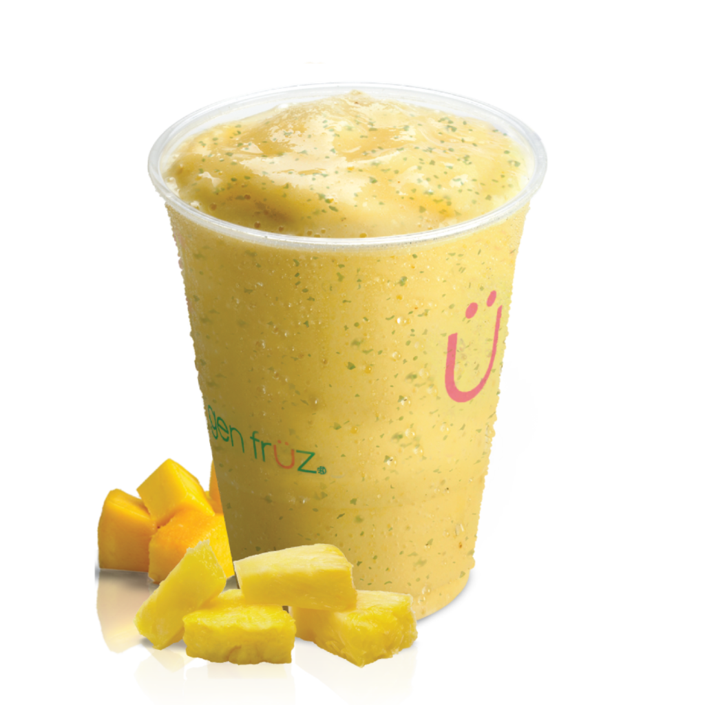 Mango Mint Pineapple DairyFree Smoothies Yogen Früz